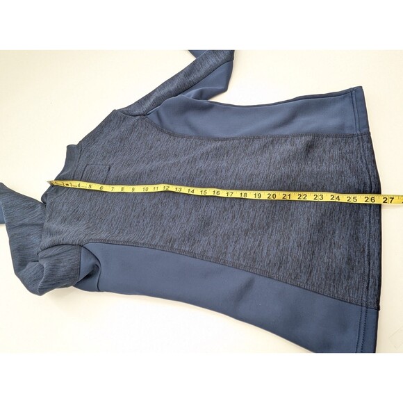 Chicago Bears NFL Ladies Softshell Full Zip Jacket Sweater Navy Blue Size Medium - Picture 4 of 7